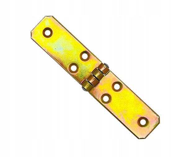 Zawias budowlany 20x100mm zawiasy łamane ocynk żółty