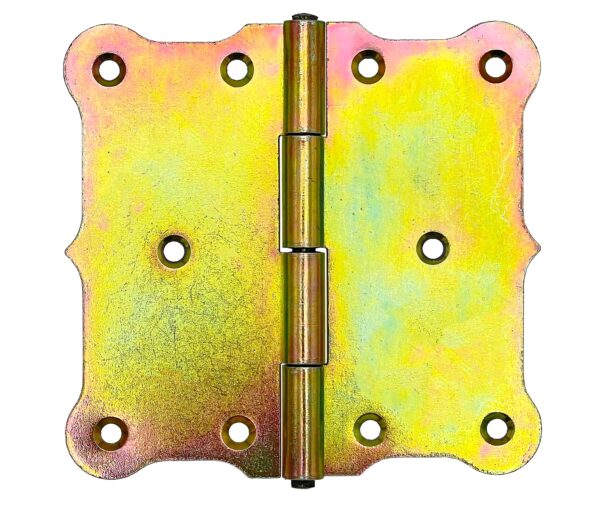 zawias budowlany ozdobny 100x100mm, zawiasy łamane