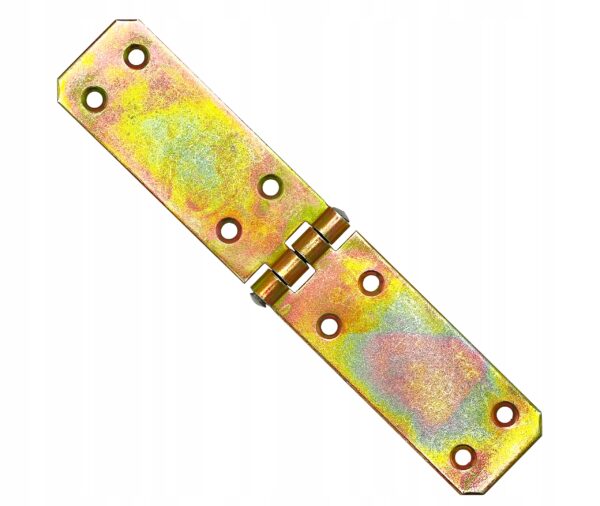 Zawias budowlany 30x150mm zawiasy łamane ocynk żółty