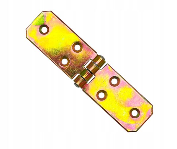 Zawias budowlany 25x100mm zawiasy łamane ocynk żółty