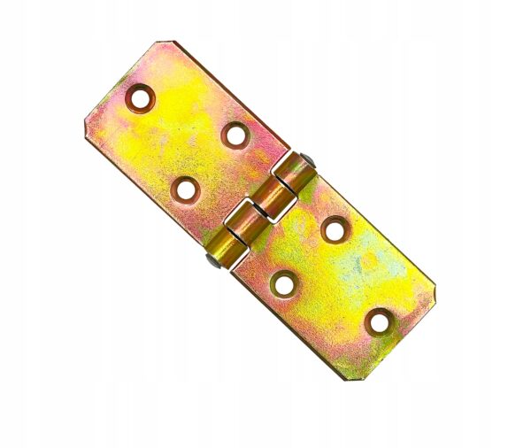 Zawias budowlany 35x100mm zawiasy łamane ocynk żółty