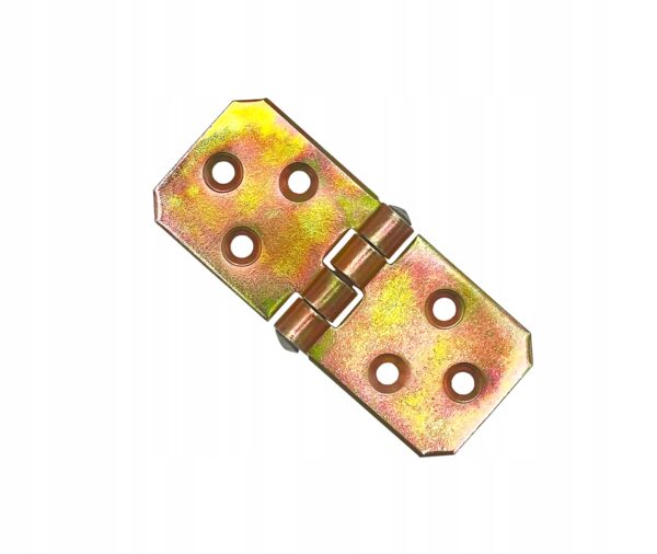 Zawias budowlany 30x70mm zawiasy łamane ocynk żółty