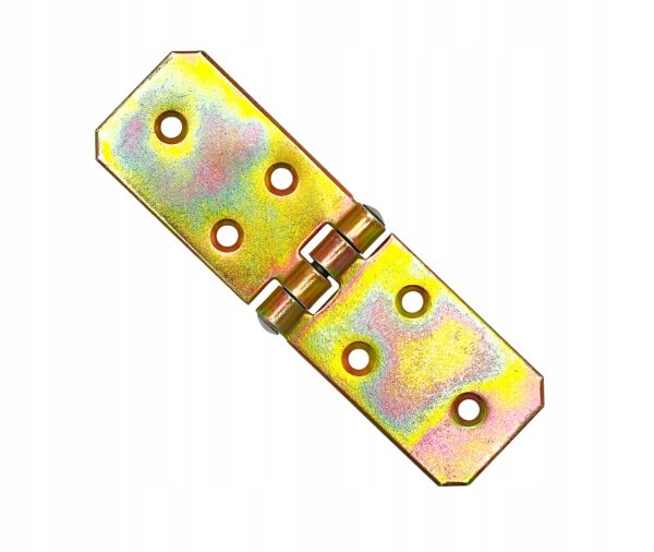 Zawias budowlany 30x100mm zawiasy łamane ocynk żółty