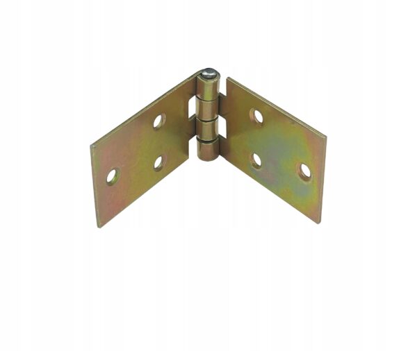 Zawias budowlany 150x35mm zawiasy łamane oc żółty